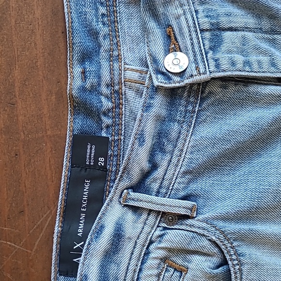 BNWoT Armani Jeans Boyfriend 28 - Picture 2 of 5